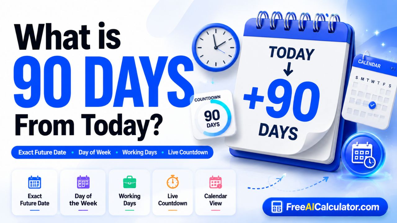 What Is 90 Days From Today?