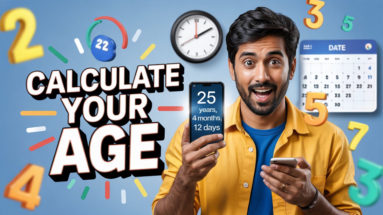 Free Online Age Calculator Tool
