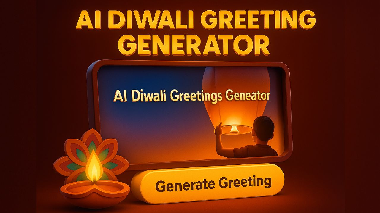 Diwali Greetings Generator