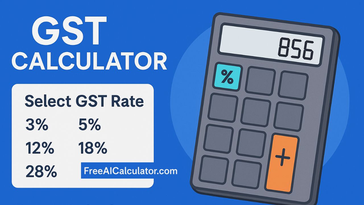 Free AI GST Calculator Online