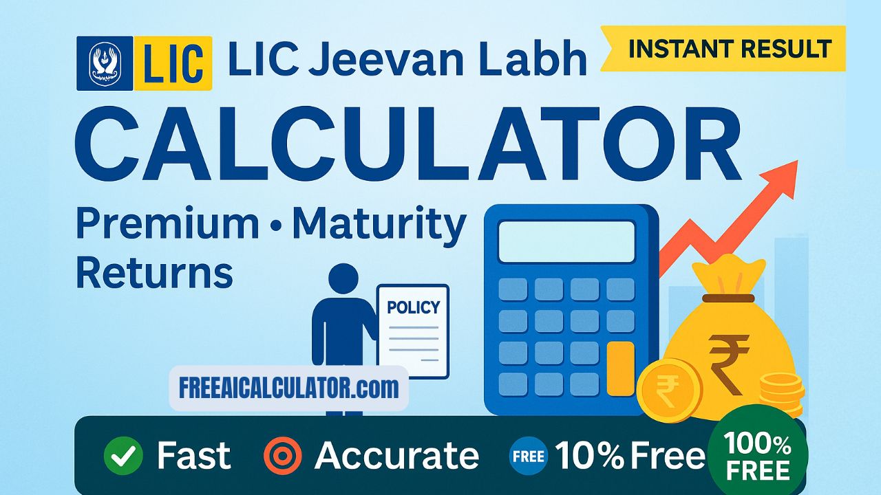 LIC Jeevan Labh 936 Premium and Maturity Calculator