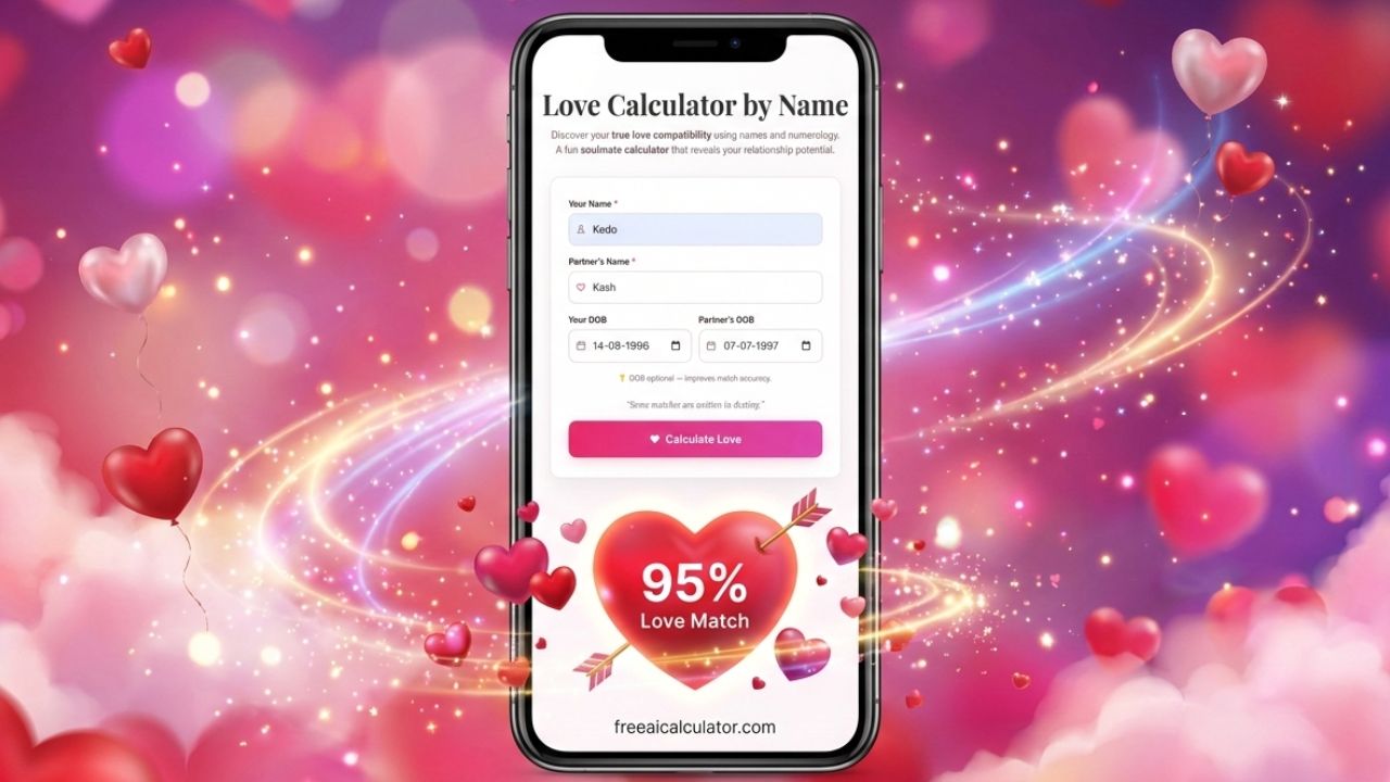 Love Calculator by Name Online – Compatibility Checker
