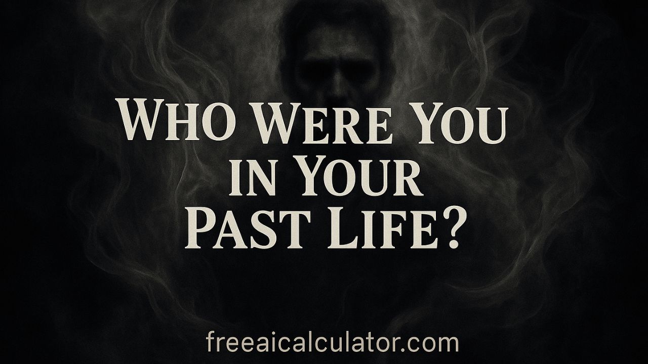 Free AI Past Life Calculator