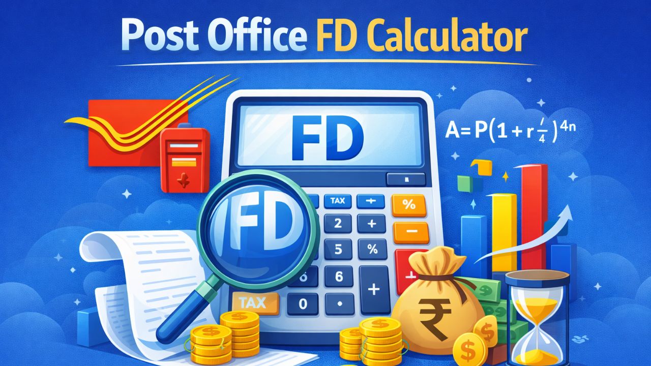 Post Office FD Interest Rate Calculator – Calculate Maturity Amount Online