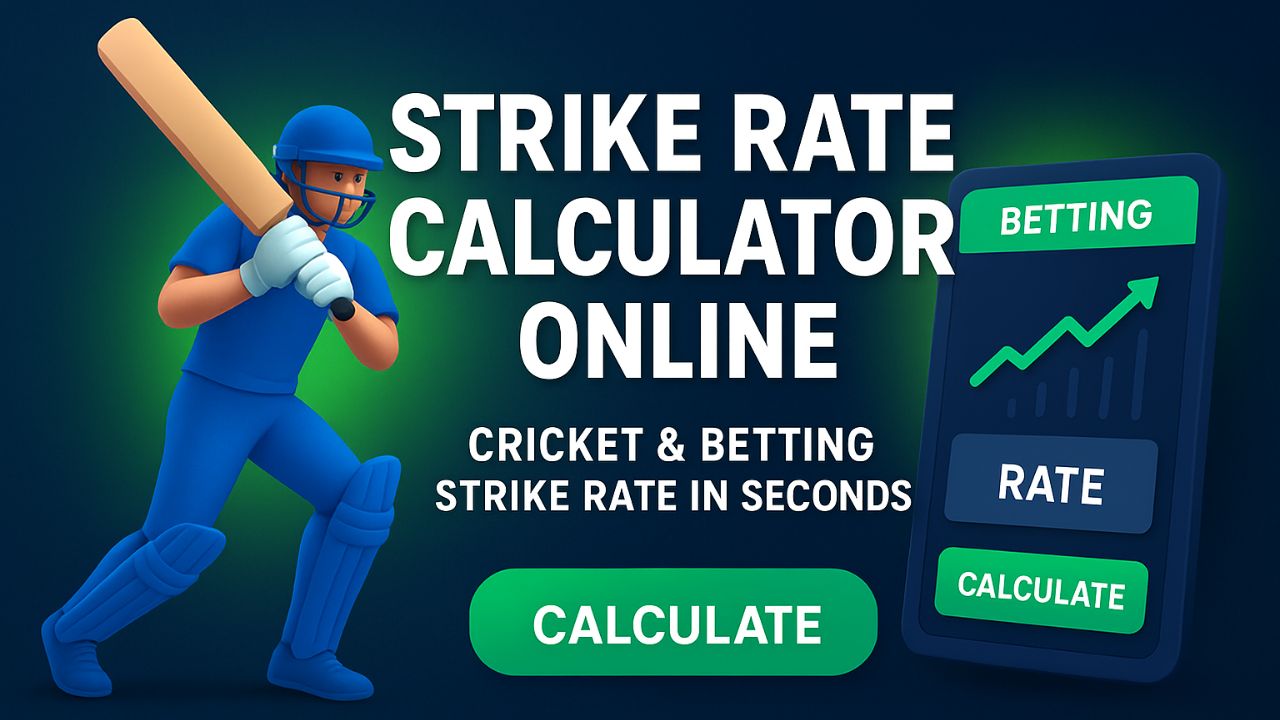 Strike Rate Calculator