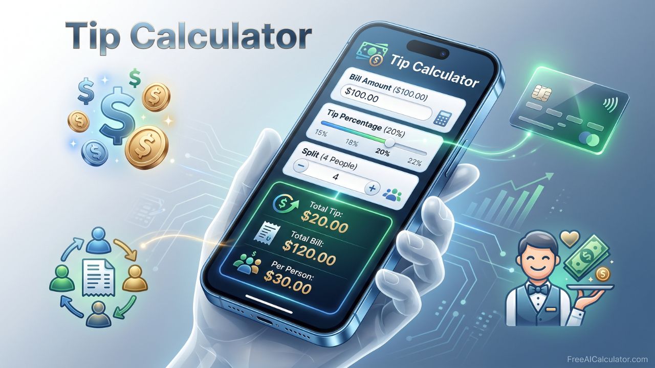 Free Tip Calculator Online